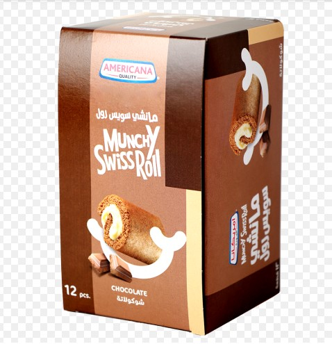 امريكانا مانشي سويس رول شوكولاتة 20 جرام