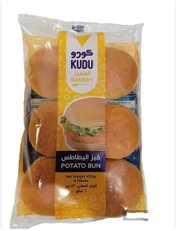 كودو خبز البطاطس 6 قطع 420 جرام