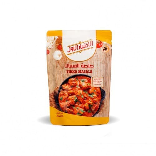 الاختيار الاول صلصة المسالا 200 جرام                           